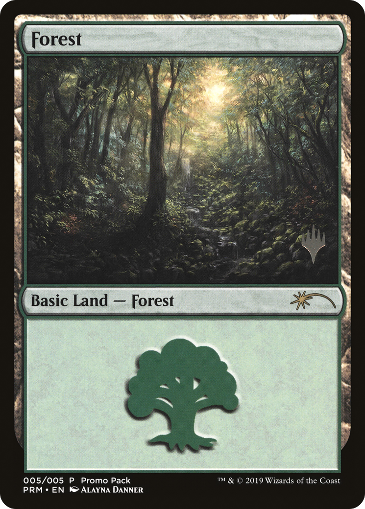 Image of Forest (5) [Core Set 2020 Promo Pack]