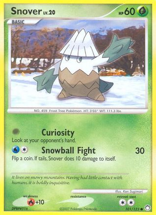 Image of Snover (101/123) [Diamond & Pearl: Mysterious Treasures]