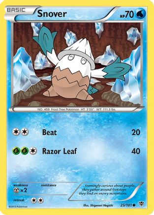 Image of Snover (25/101) [Black & White: Plasma Blast]