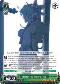 Image of Believing Heart, Nia (GL/S52-E038) [Gurren Lagann]