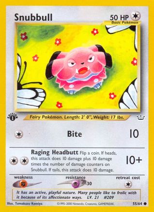 Image of Snubbull (55/64) [Neo Revelation 1st Edition]