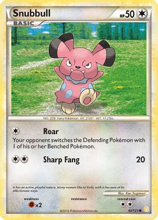 Image of Snubbull (82/123) [HeartGold & SoulSilver: Base Set]