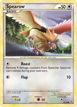 Image of Spearow (62/95) [HeartGold & SoulSilver: Unleashed]