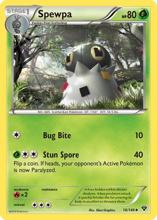 Image of Spewpa (16/146) [XY: Base Set]