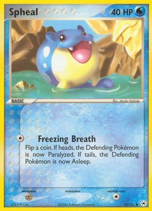 Image of Spheal (74/101) [EX: Hidden Legends]