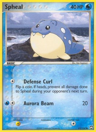 Image of Spheal (65/108) (Stamped) [EX: Power Keepers]