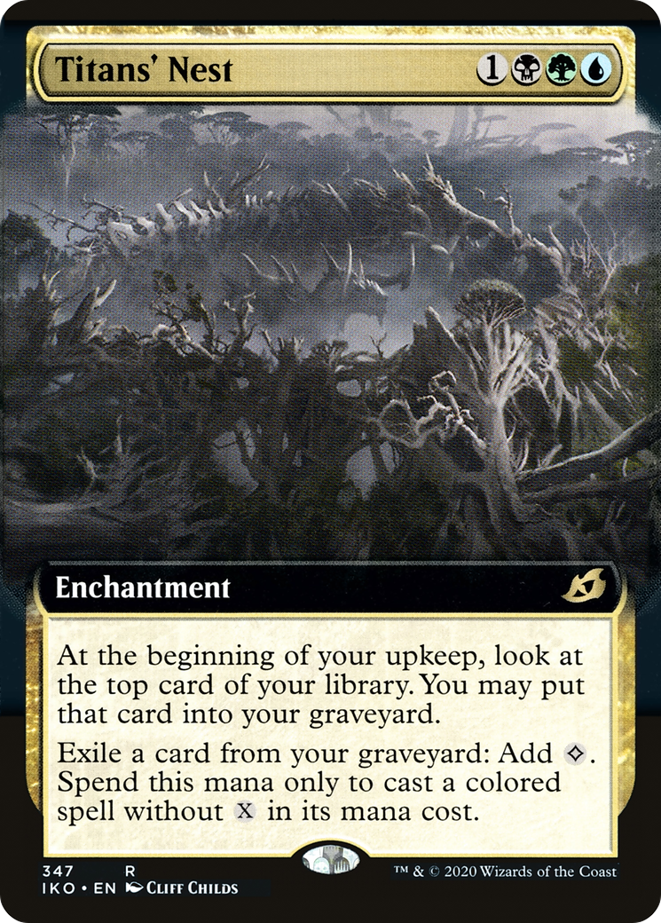 Image of Titans' Nest (Extended Art) [Ikoria: Lair of Behemoths]