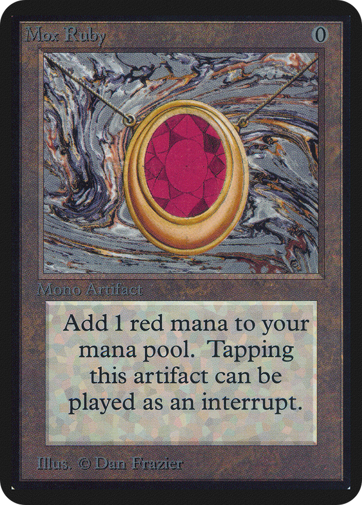 Image of Mox Ruby [Alpha Edition]