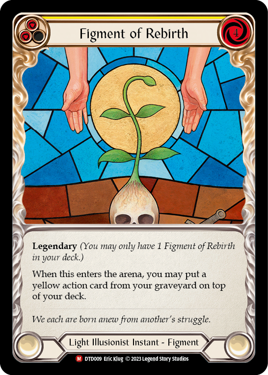 Image of Figment of Rebirth // Avalon, Archangel of Rebirth [DTD009] (Dusk Till Dawn)