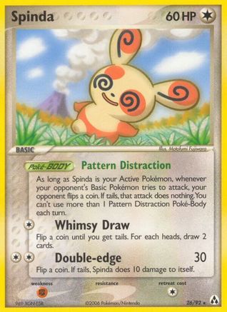 Image of Spinda (26/92) (Stamped) [EX: Legend Maker]