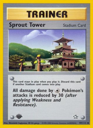 Image of Sprout Tower (97/111) [Neo Genesis 1st Edition]