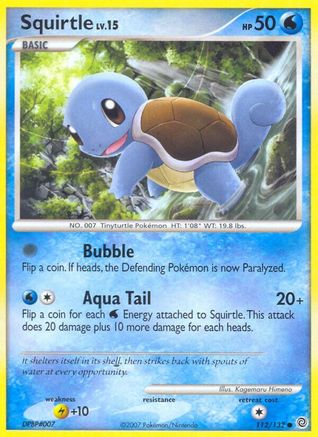 Image of Squirtle (112/132) [Diamond & Pearl: Secret Wonders]