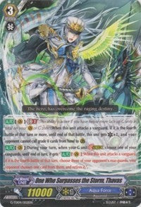 Image of One Who Surpasses the Storm, Thavas (G-TD04/002EN) [Blue Cavalry of the Divine Marine Spirits]