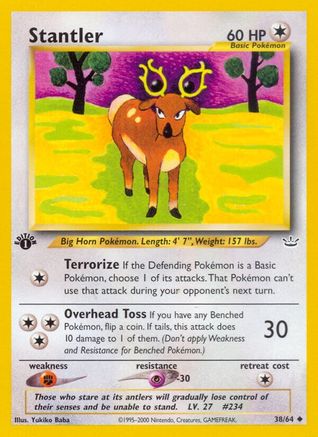 Image of Stantler (38/64) [Neo Revelation 1st Edition]