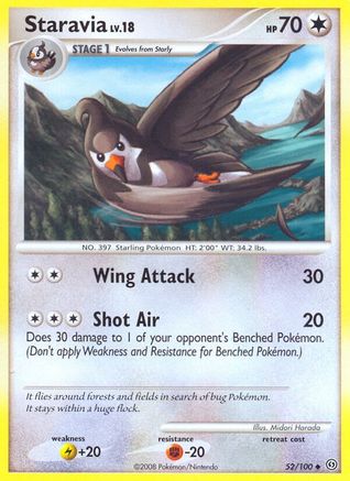 Image of Staravia (52/100) [Diamond & Pearl: Stormfront]