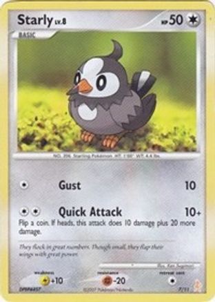 Image of Starly (7/11) [Diamond & Pearl: Trainer Kit - Lucario]