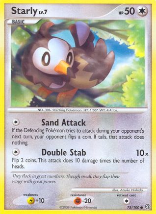 Image of Starly (75/100) [Diamond & Pearl: Stormfront]