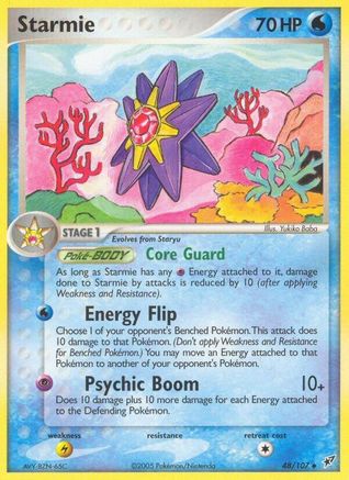 Image of Starmie (48/107) [EX: Deoxys]