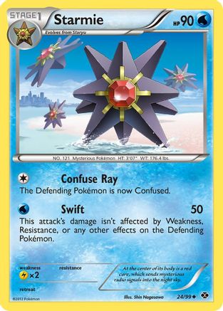 Image of Starmie (24/99) [Black & White: Next Destinies]