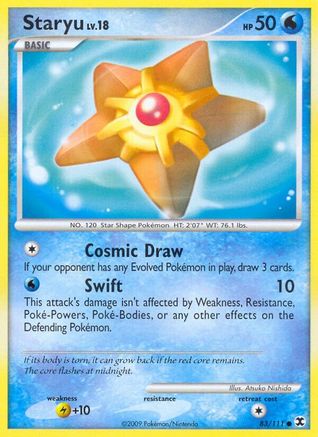 Image of Staryu (83/111) [Platinum: Rising Rivals]