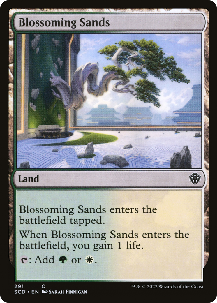 Image of Blossoming Sands [Starter Commander Decks]