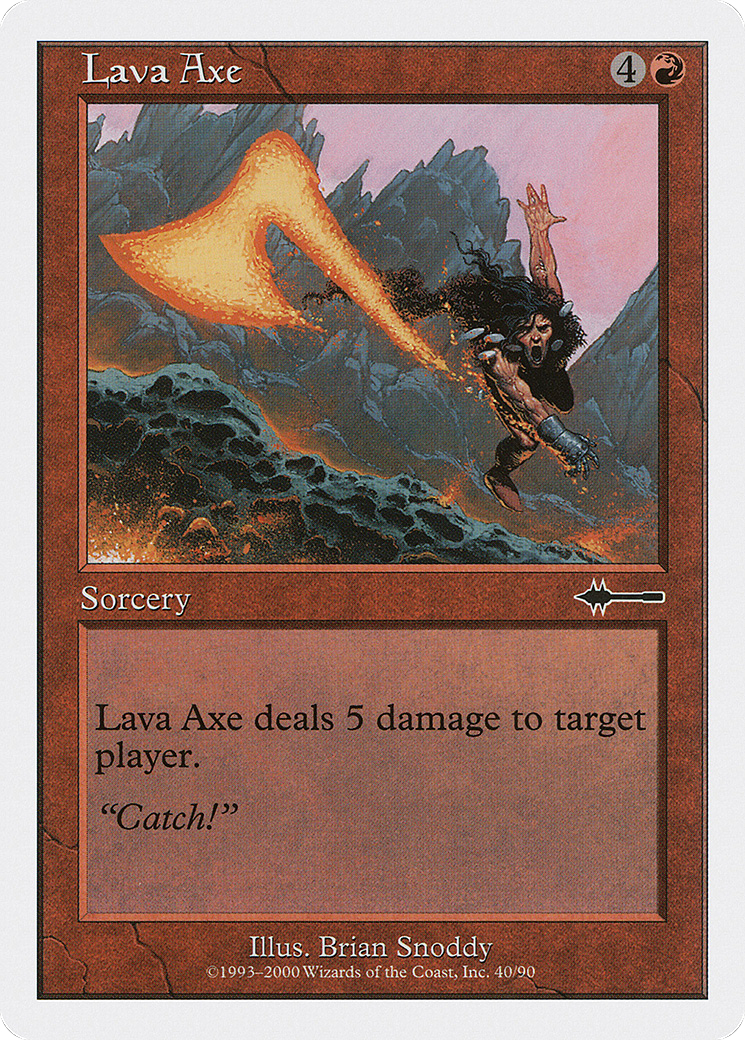 Image of Lava Axe [Beatdown]