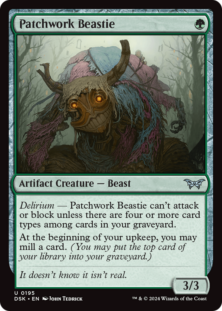 Image of Patchwork Beastie [Duskmourn: House of Horror]