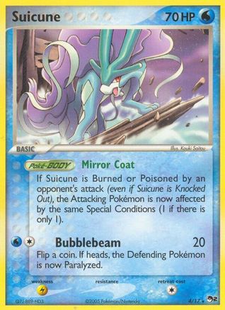 Image of Suicune (4/17) [POP Series 2]