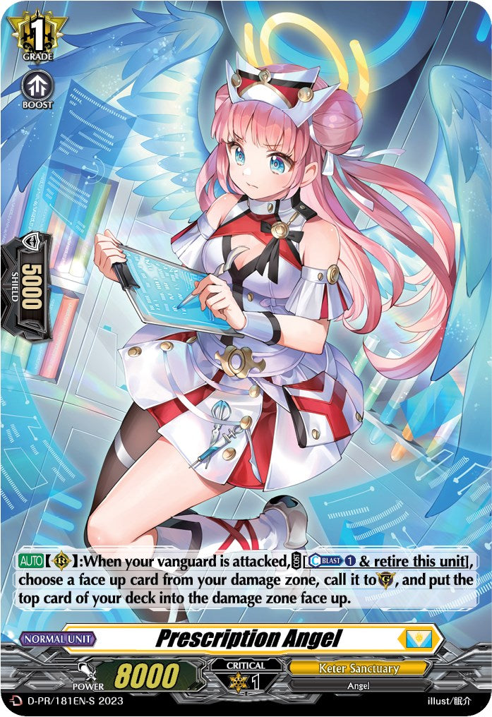 Image of Prescription Angel (Foil) (D-PR/181EN-S) [D Promo Cards]