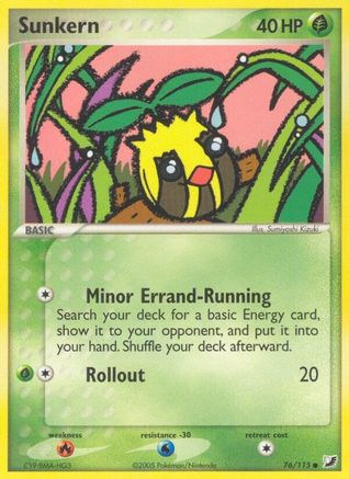 Image of Sunkern (76/115) (Stamped) [EX: Unseen Forces]