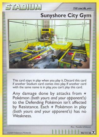 Image of Sunyshore City Gym (94/111) [Platinum: Rising Rivals]