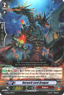 Image of Berserk Lord Dragon (RRR) (G-LD02/007EN) [G-Legend Deck Vol.2: The Overlord Blaze]