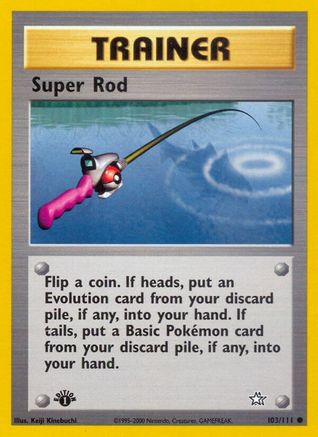 Image of Super Rod (103/111) [Neo Genesis 1st Edition]