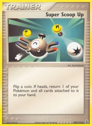 Image of Super Scoop Up (100/113) (Stamped) [EX: Delta Species]