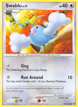 Image of Swablu (97/127) [Platinum: Base Set]