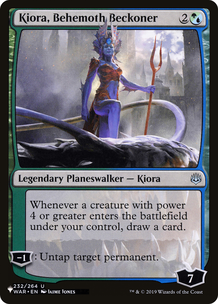 Image of Kiora, Behemoth Beckoner [The List]