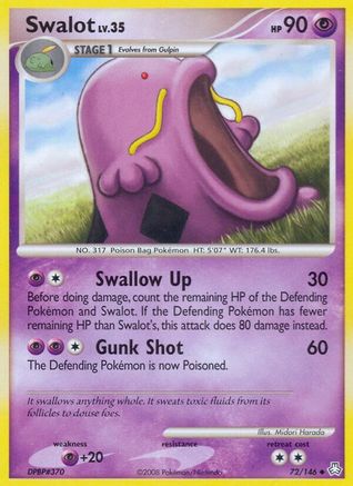 Image of Swalot (72/146) [Diamond & Pearl: Legends Awakened]