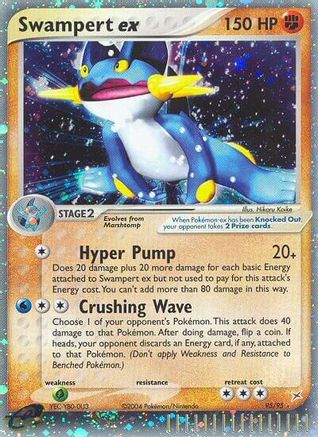 Image of Swampert ex (95/95) [EX: Team Magma vs Team Aqua]