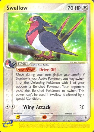 Image of Swellow (46/109) [EX: Ruby & Sapphire]