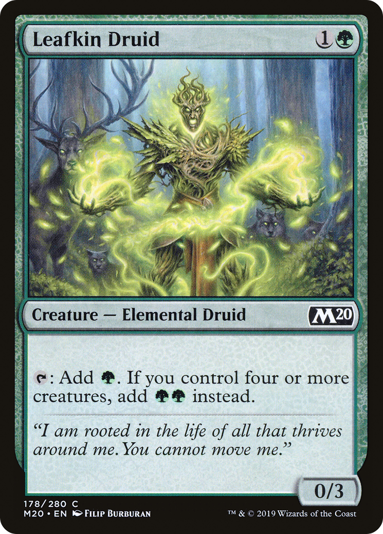 Image of Leafkin Druid [Core Set 2020]