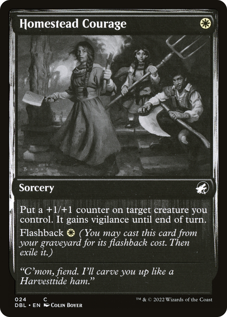 Image of Homestead Courage [Innistrad: Double Feature]
