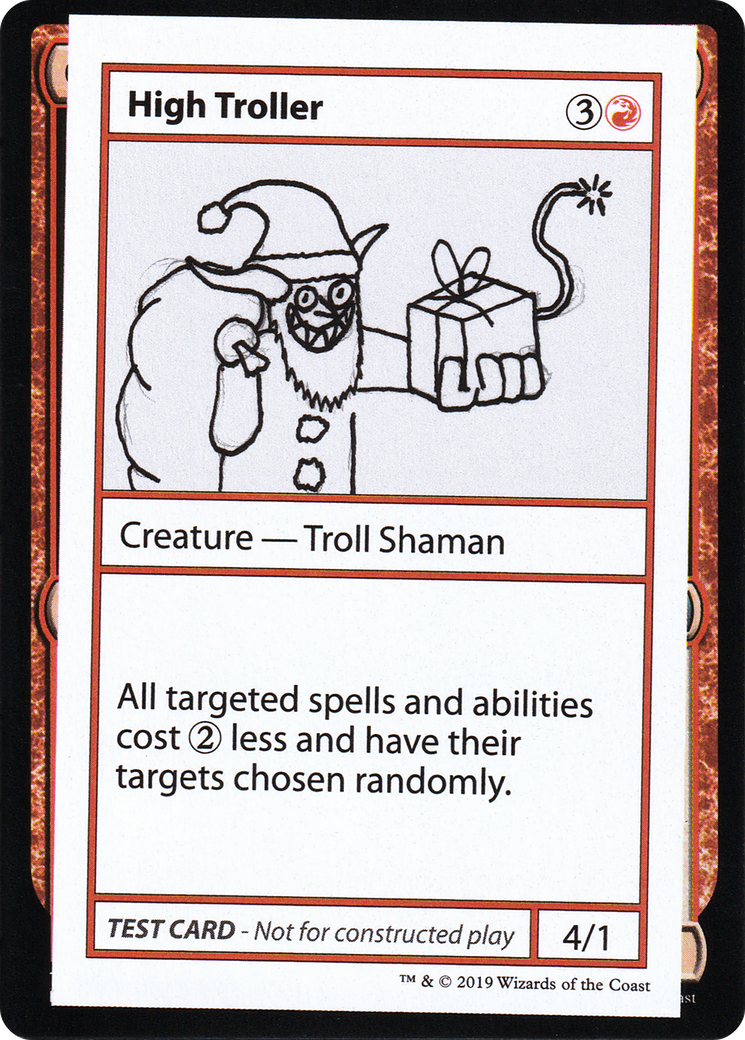 Image of High Troller (2021 Edition) [Mystery Booster Playtest Cards]