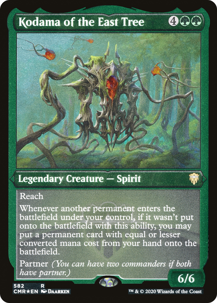 Image of Kodama of the East Tree (Etched) [Commander Legends]