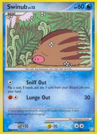 Image of Swinub (123/146) [Diamond & Pearl: Legends Awakened]