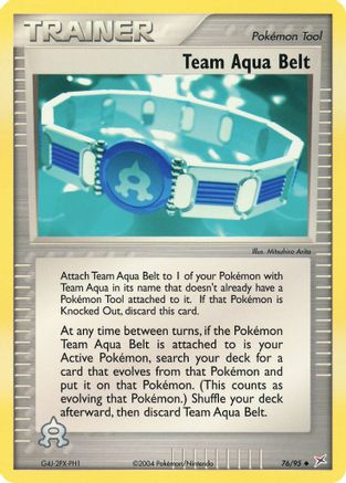 Image of Team Aqua Belt (76/95) [EX: Team Magma vs Team Aqua]