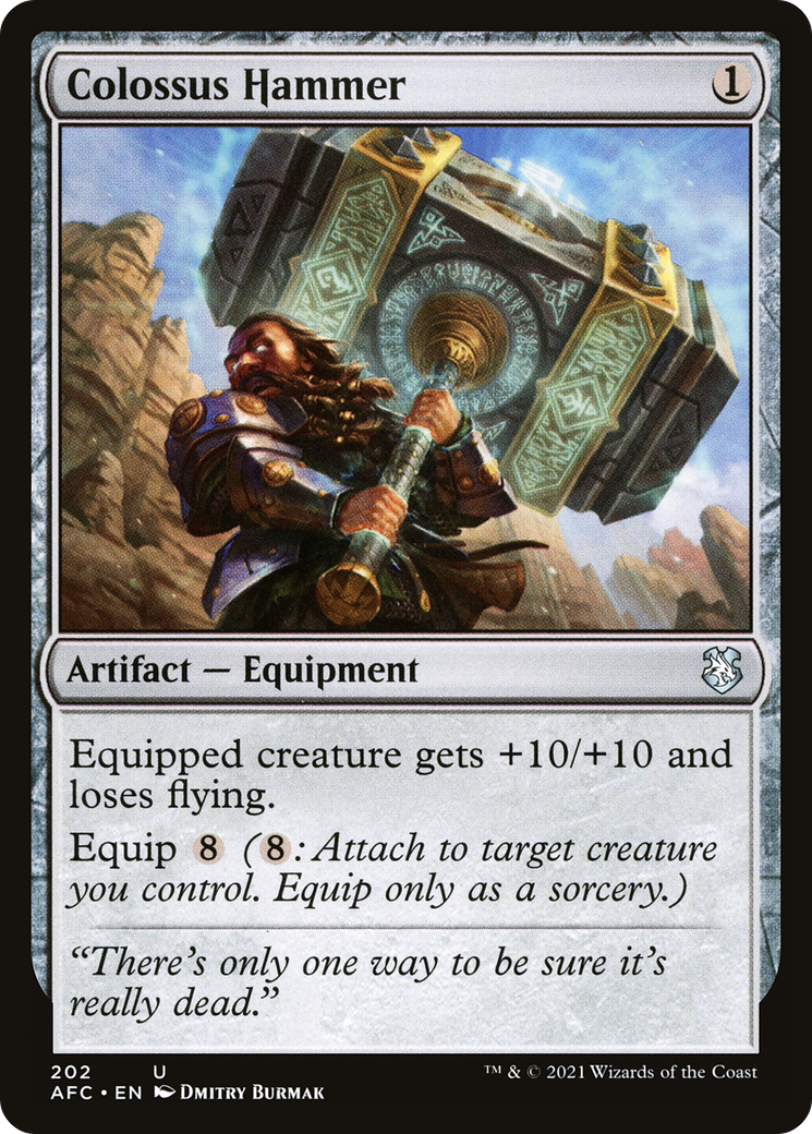 Image of Colossus Hammer [Dungeons & Dragons: Adventures in the Forgotten Realms Commander]