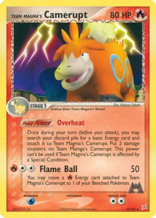 Image of Team Magma's Camerupt (19/95) [EX: Team Magma vs Team Aqua]