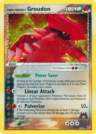 Image of Team Magma's Groudon (9/95) [EX: Team Magma vs Team Aqua]