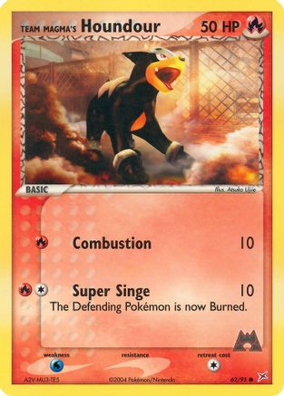 Image of Team Magma's Houndour (62/95) [EX: Team Magma vs Team Aqua]