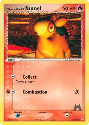 Image of Team Magma's Numel (64/95) [EX: Team Magma vs Team Aqua]